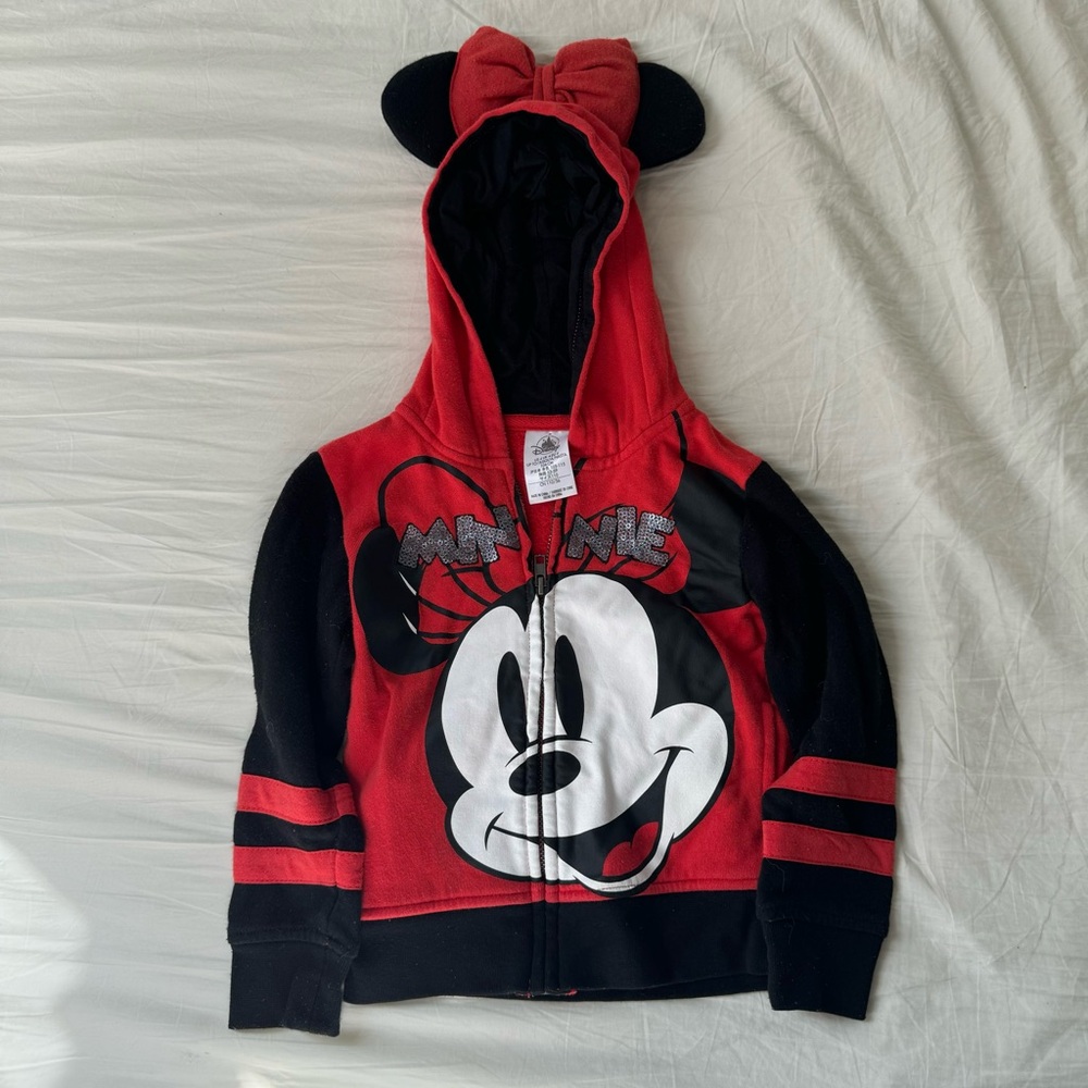 4T Minnie Mouse Disney Bow Top Sweatshirt